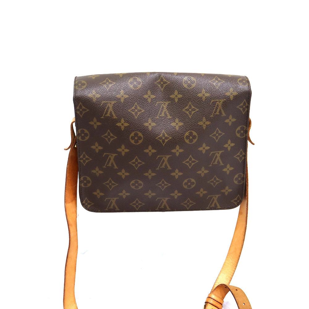 Louis Vuitton Bag Monogram Brown Cartouchiere Shoulder